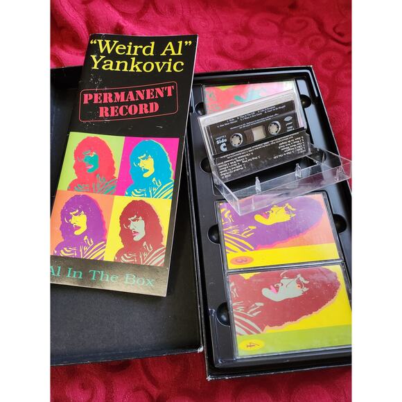 Weird Al Yankovic, Permanent Record, Cassette Tapes Collection, 1994 - Picture 3 of 8